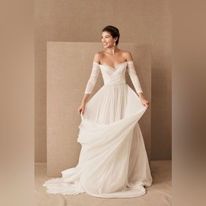 WToo Watters Miles BHLDN wedding dress